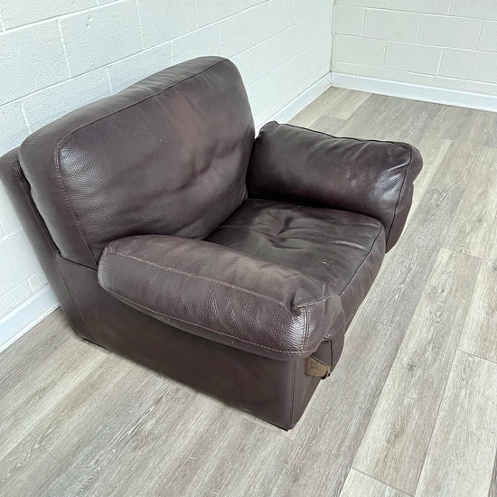 Leather Club Chair