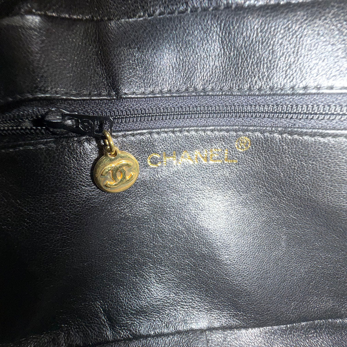 Chanel Vintage Diamond Quilted Flap Camera Bag