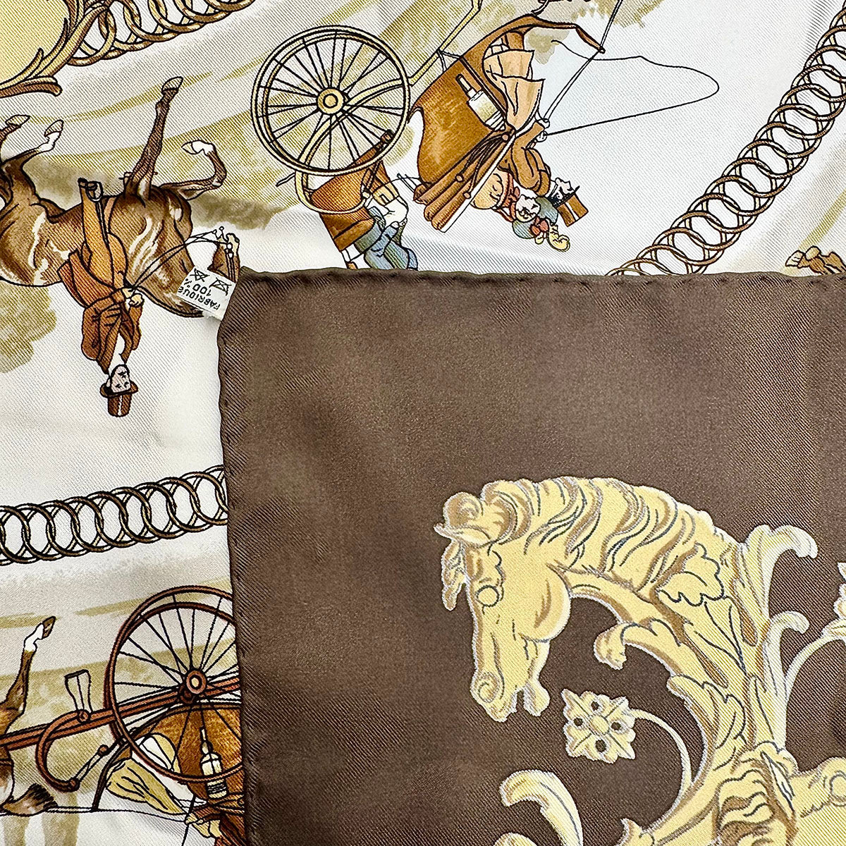 Hermes "La Promenade de Longchamp" Scarf