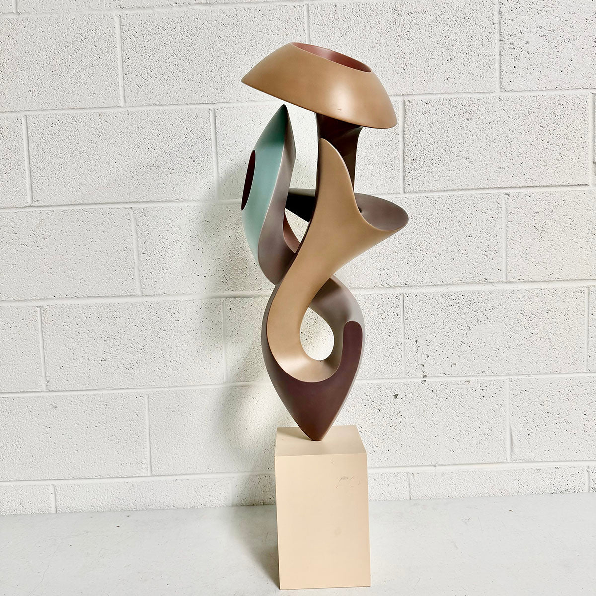 Robert Segal Sculpture Fiberglass and Acrylic on base