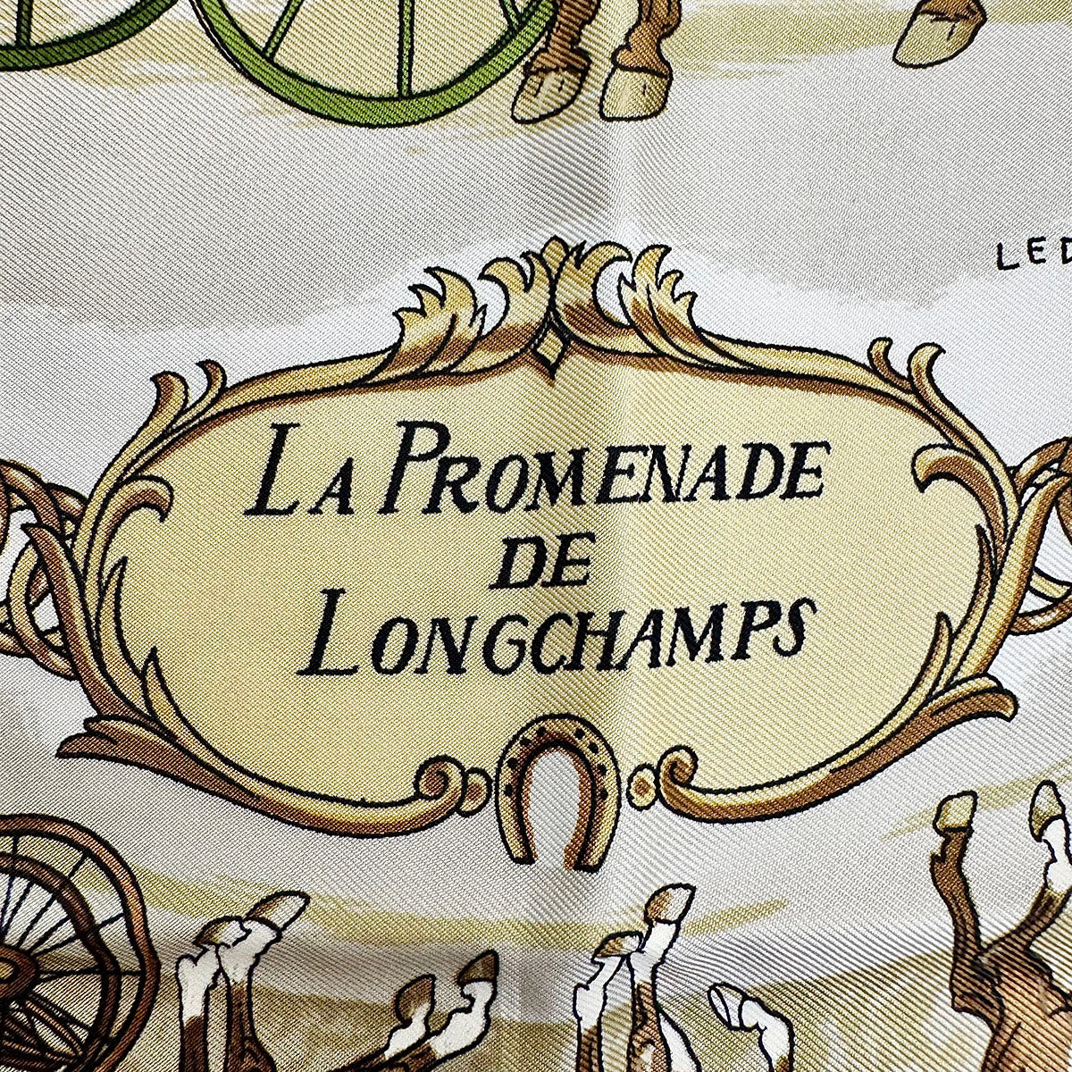 Hermes "La Promenade de Longchamp" Scarf