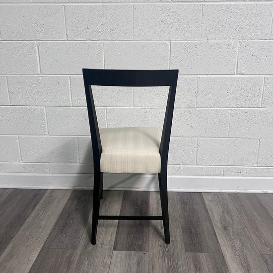 Set Of 12 White Silk Dining Chairs