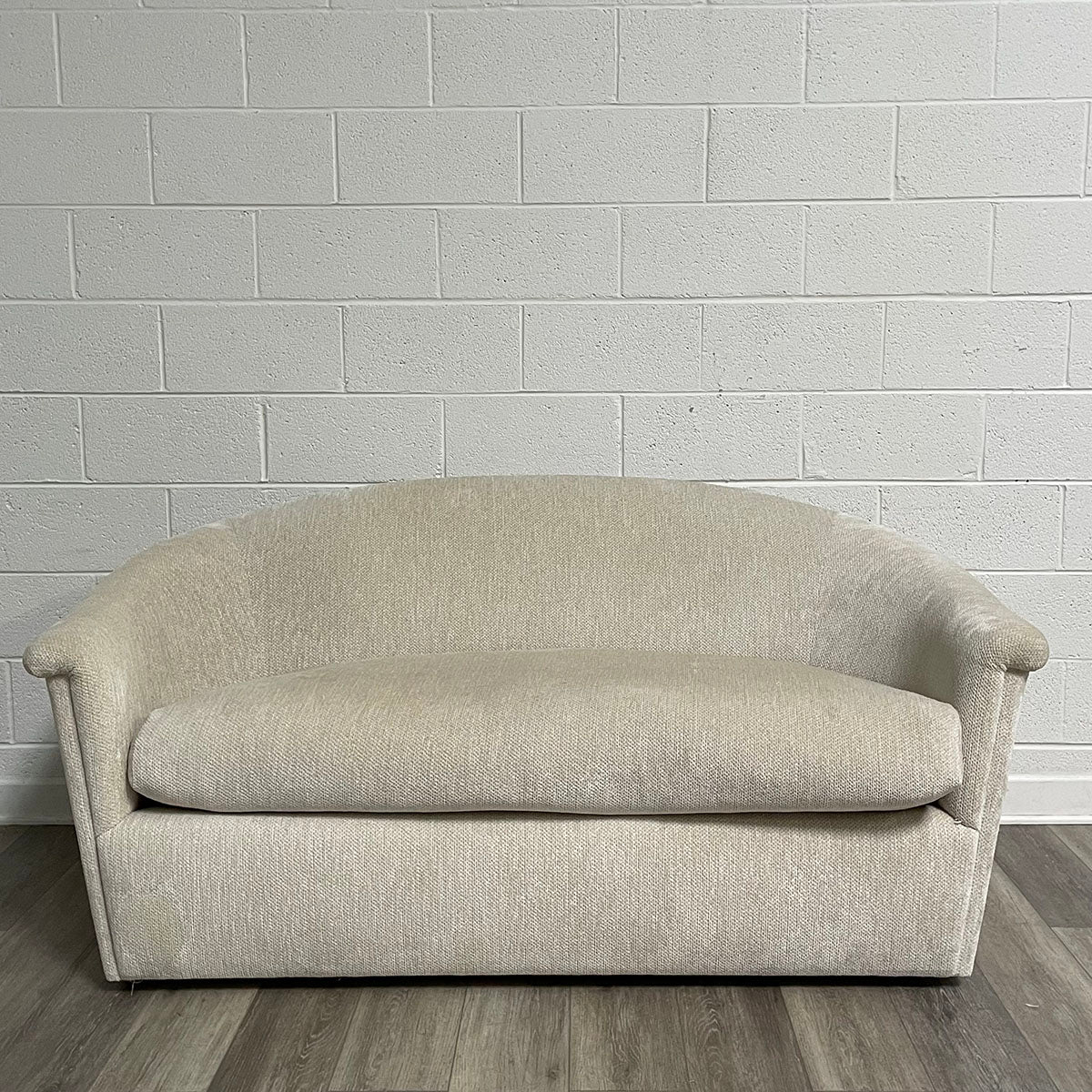 Cream Loveseat
