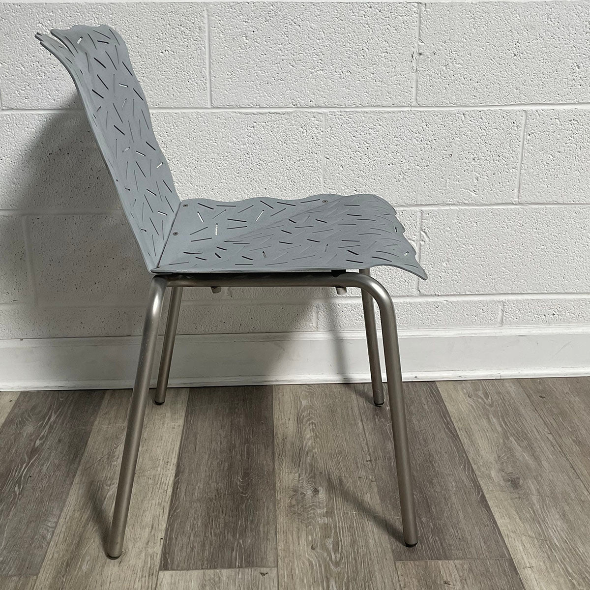 Pair Of Metal Outdoor/Indoor Chairs