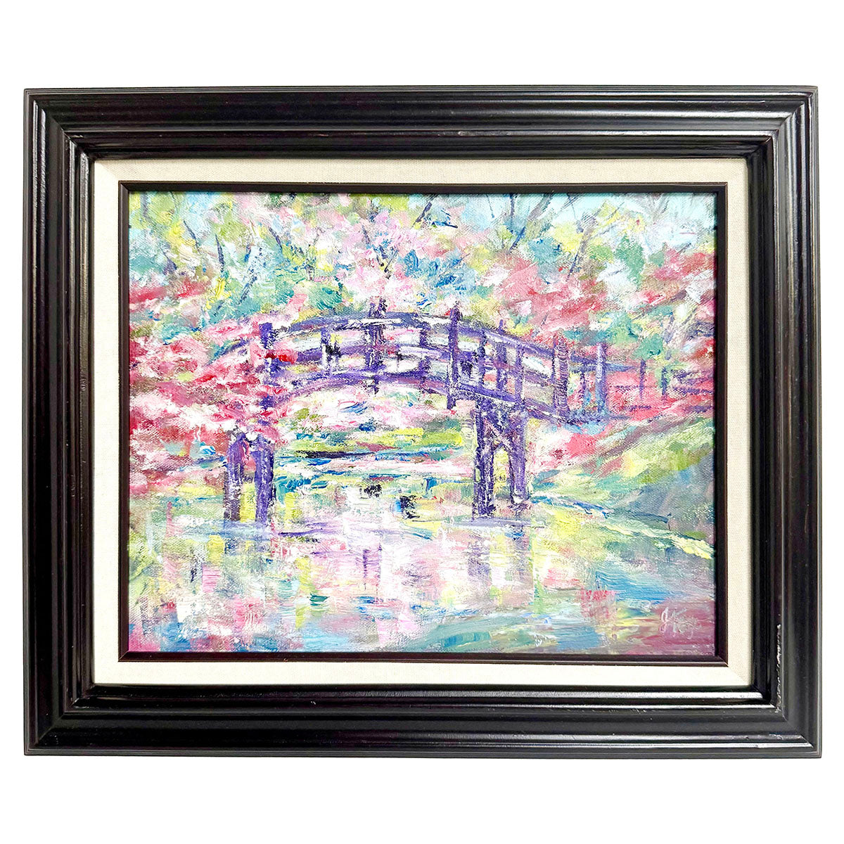 Framed Landscape Painting signed