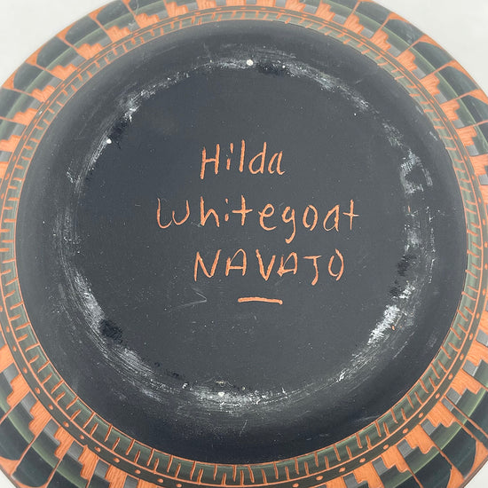 Navajo Pot, Signed Hilda Whitegoat
