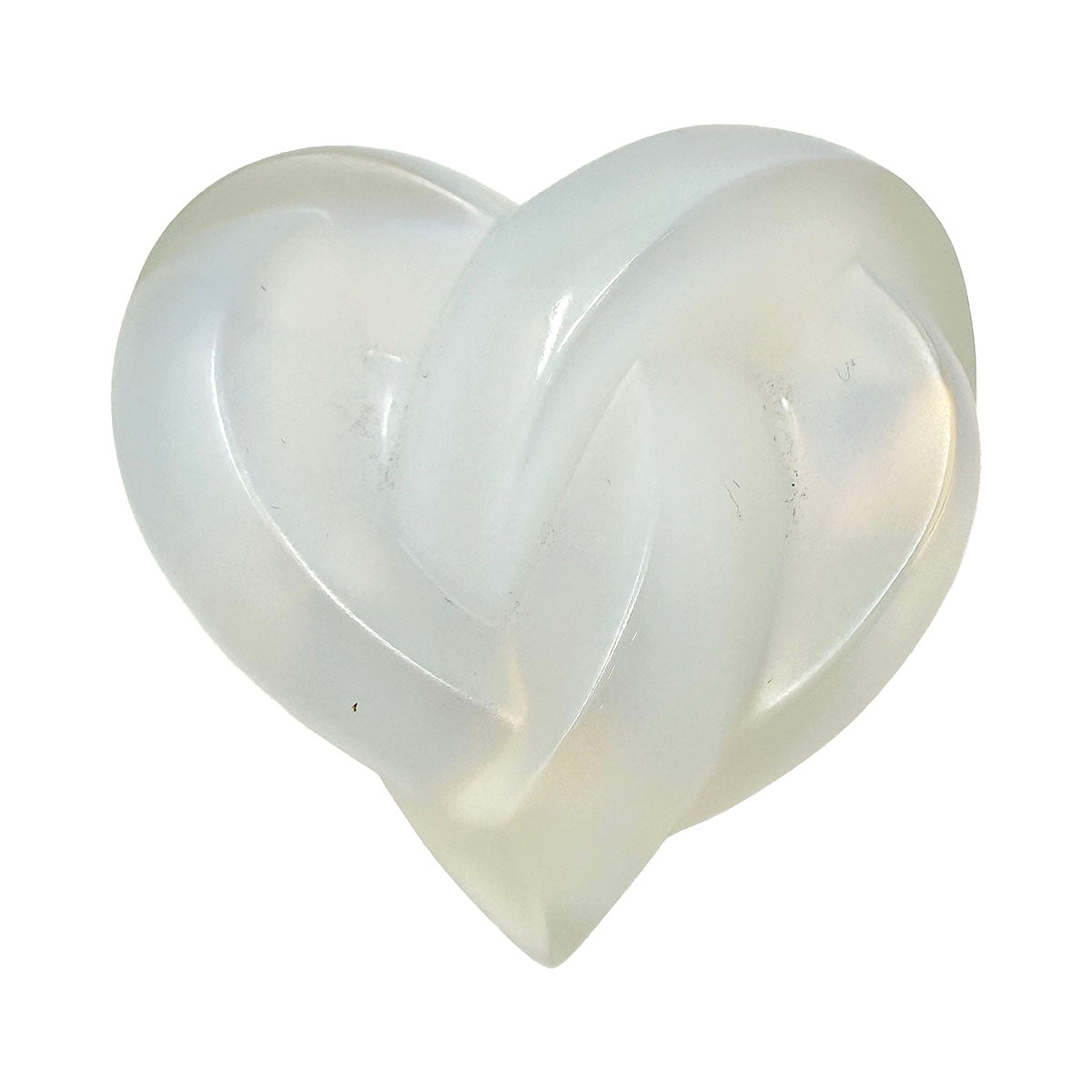 Lalique Hearts Sculpture