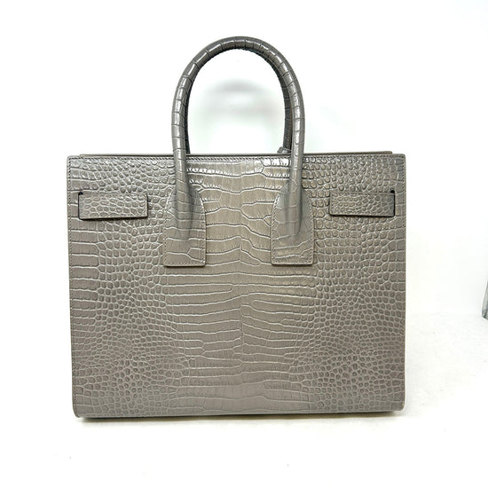 Saint Laurent Leather Sac De Jour Handle Bag