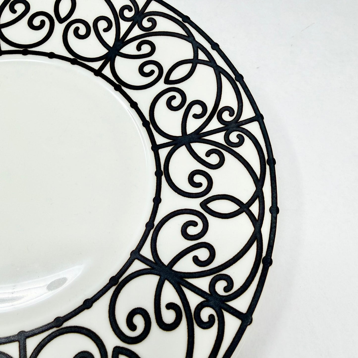 6 pc Paris Metallic Dinner Plate
