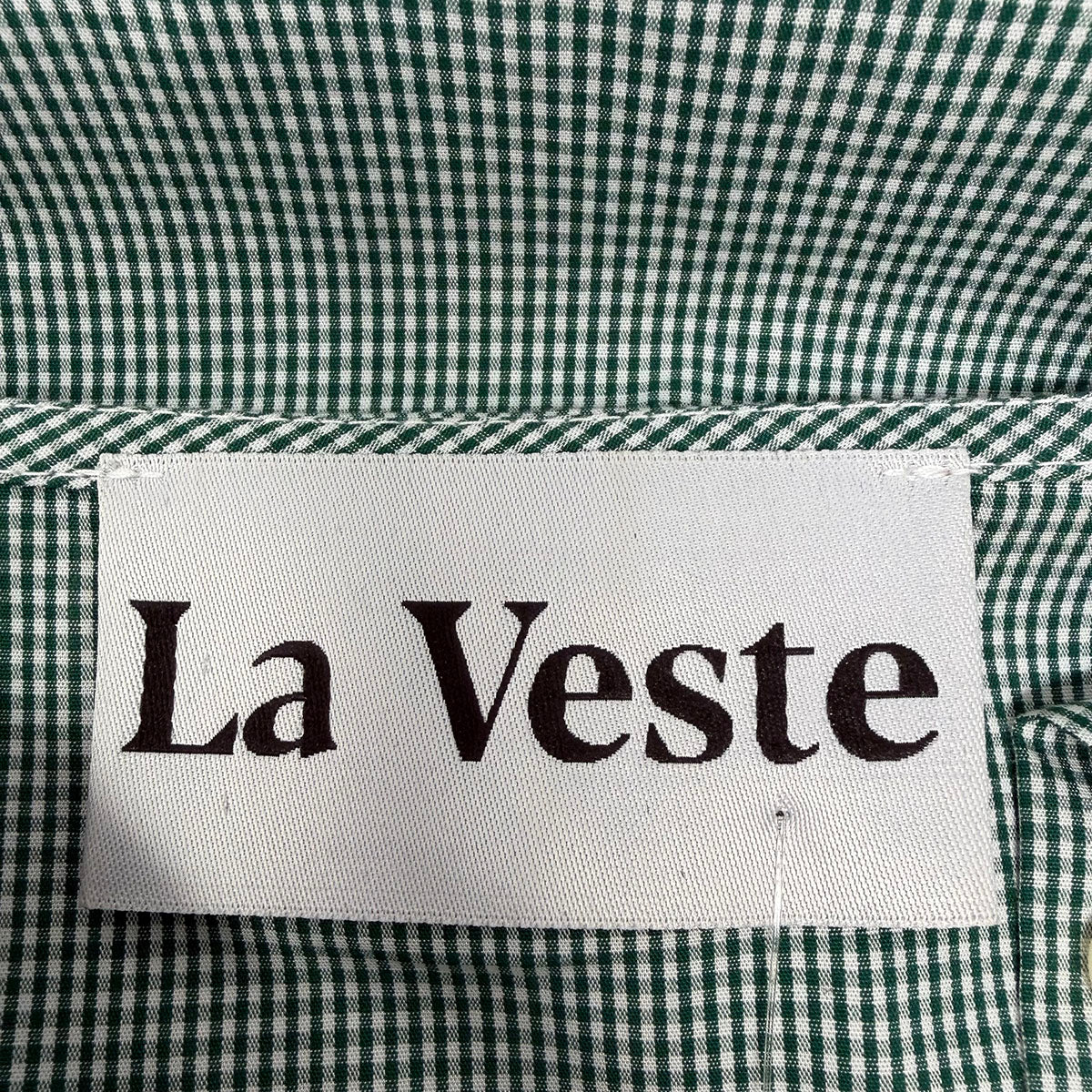 La Veste Checkered Blouse