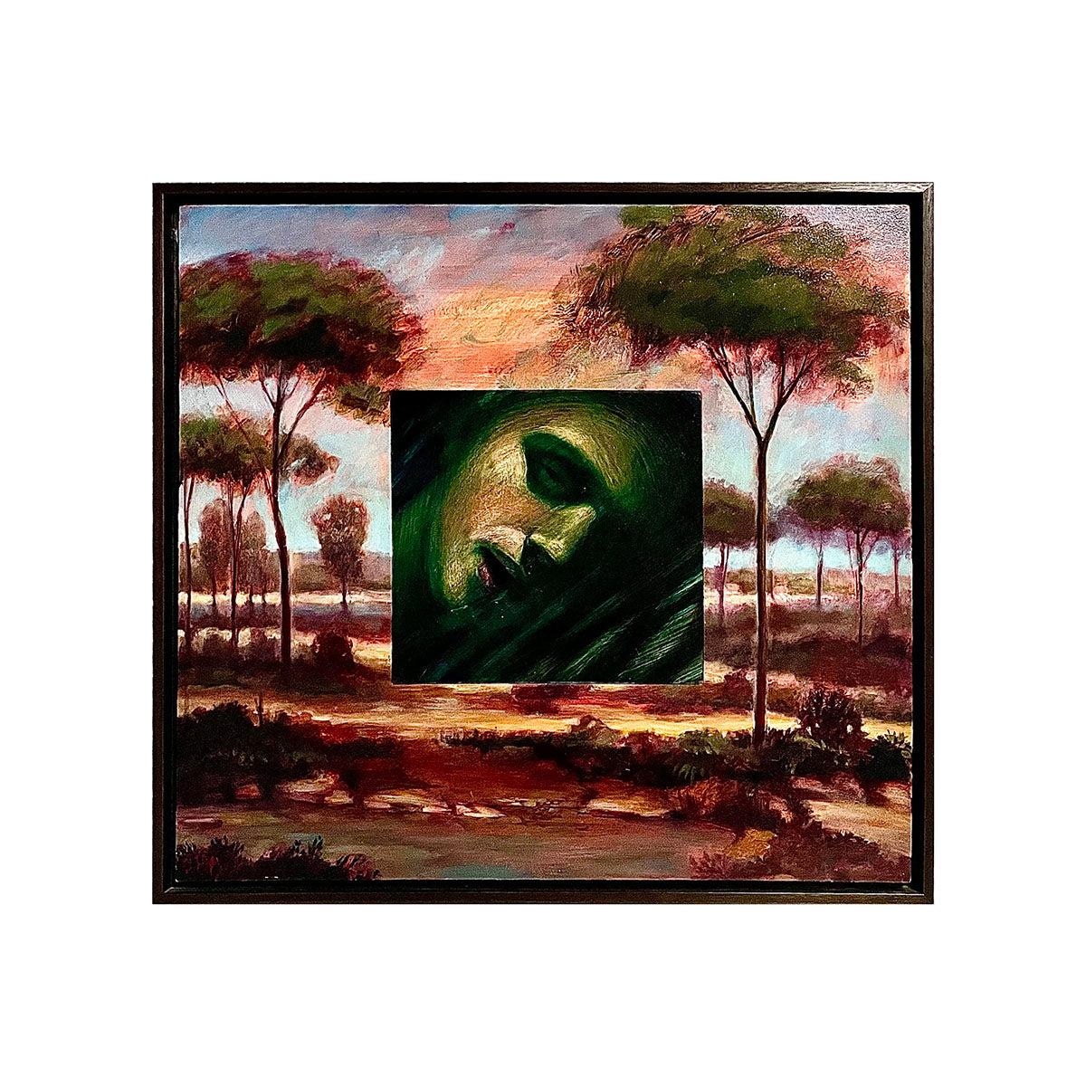"Paradise Lost V" Oil on Panel  1992
