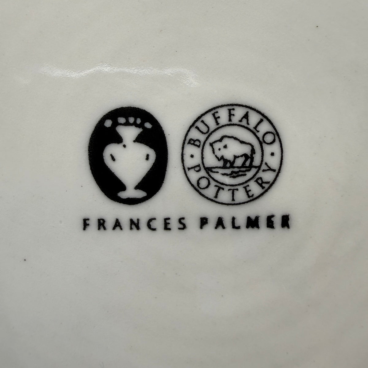 Frances Palmer Buffalo Pottery Set of 7 Pasta Bowls
