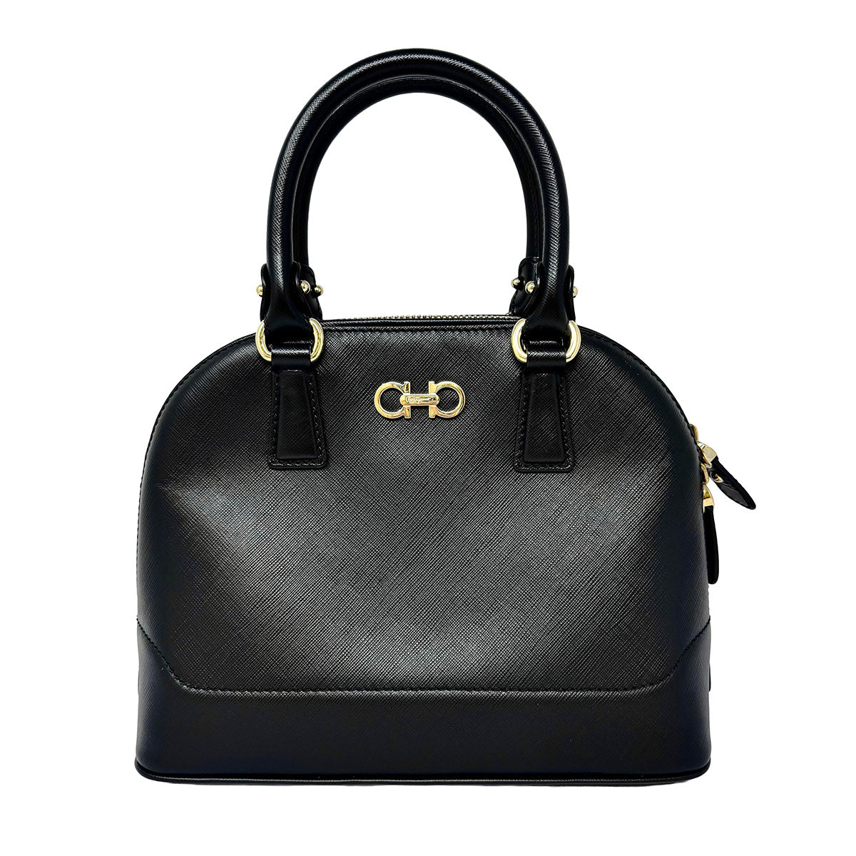 Salvatore Ferragamo Saffiano Dorina Satchel