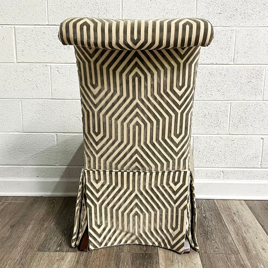 Upholstered Armless Chair