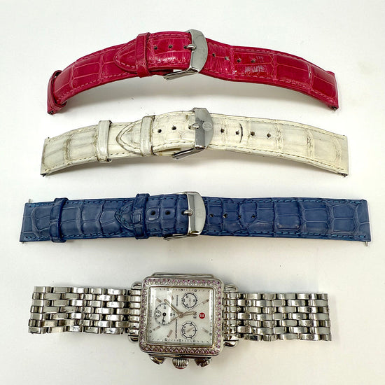 Michele Diamond Chronograph Watch
