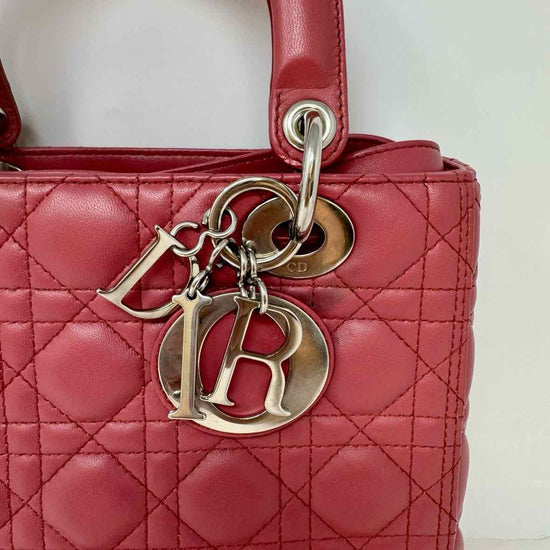 Christian Dior 2012 Medium Cannage Lady Dior Bag