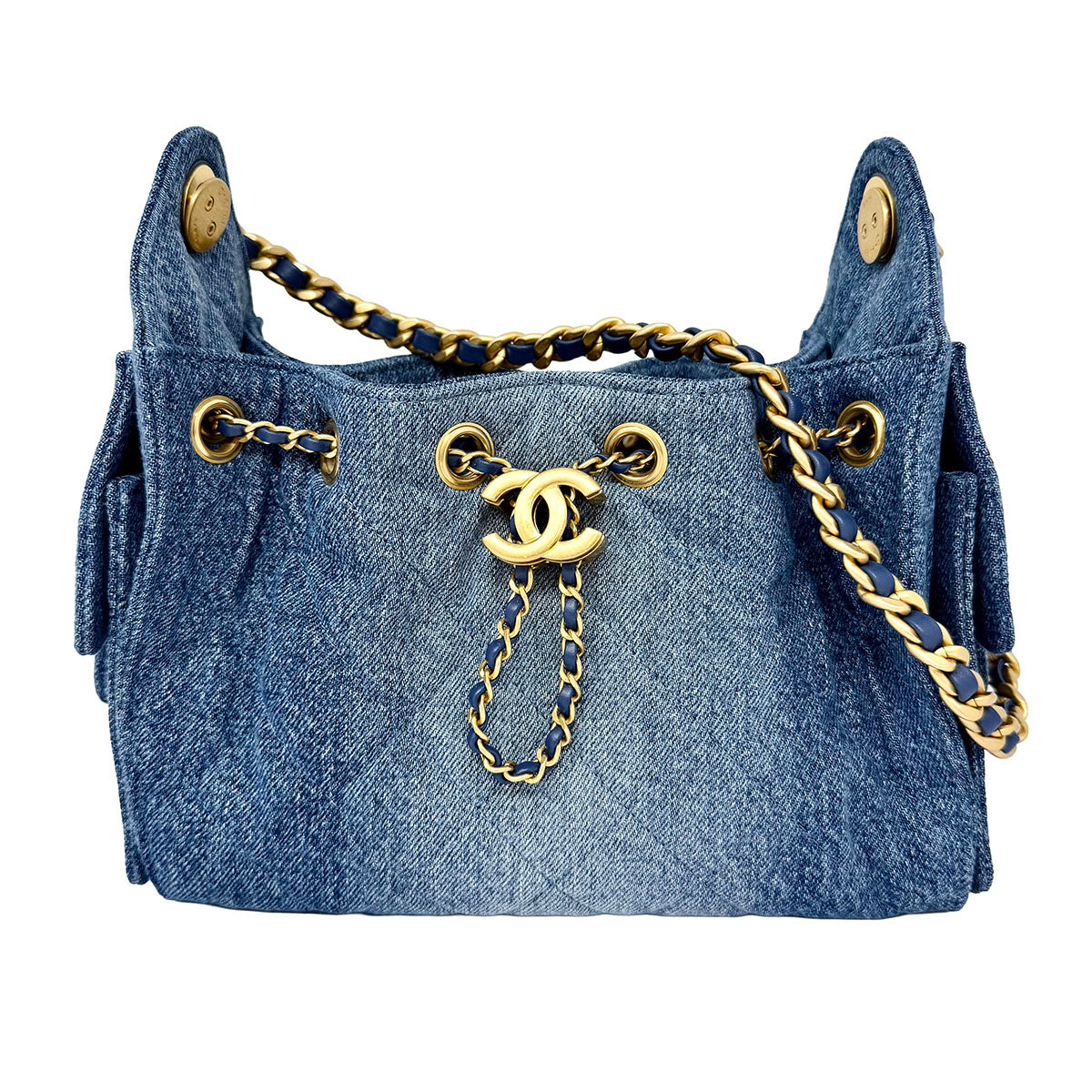 New Chanel Mini Denim 25  Hobo