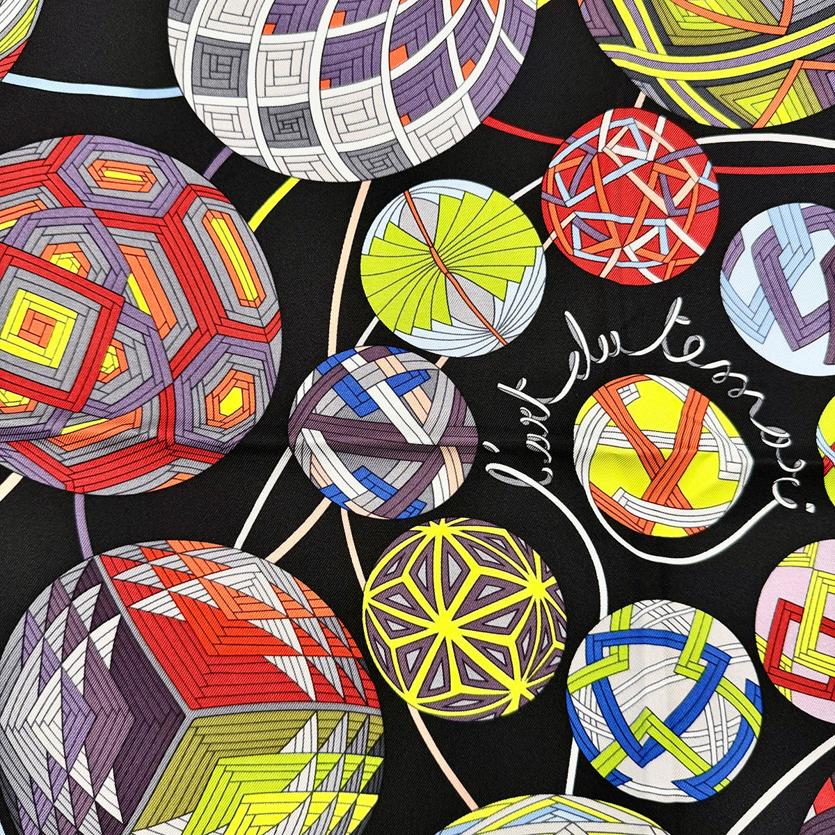 Hermes "L'Art du Temari" Scarf