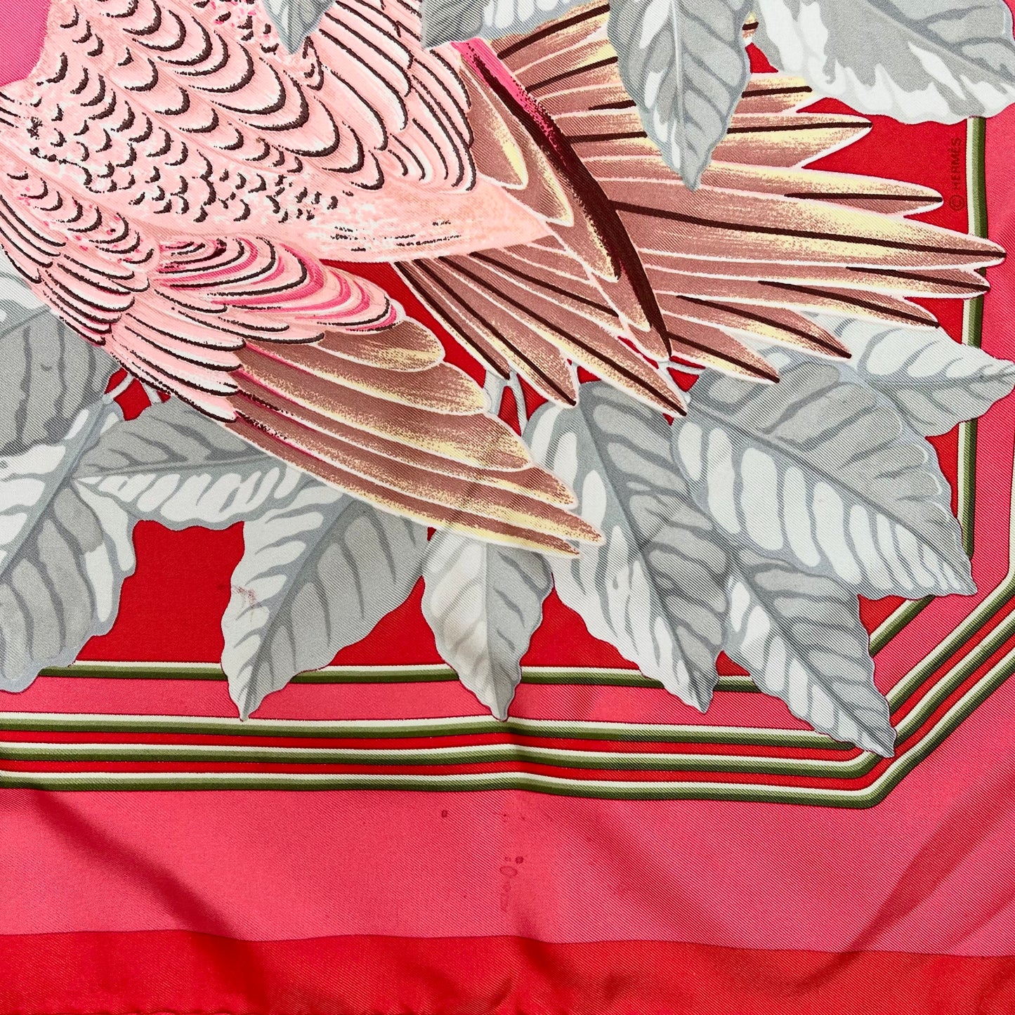 Hermes "Les Perroquets" Scarf