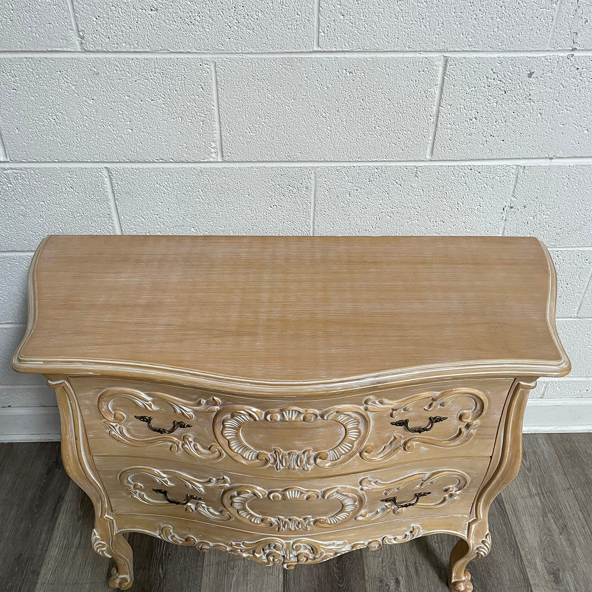 Ornate Two-Drawer Dresser