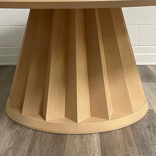 Round Wooden Dining Table
