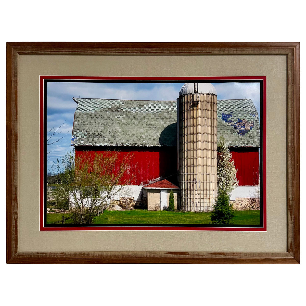 "Barn With Silo"