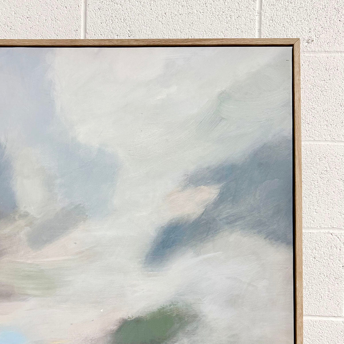 "Abstract Rainscape" Signed