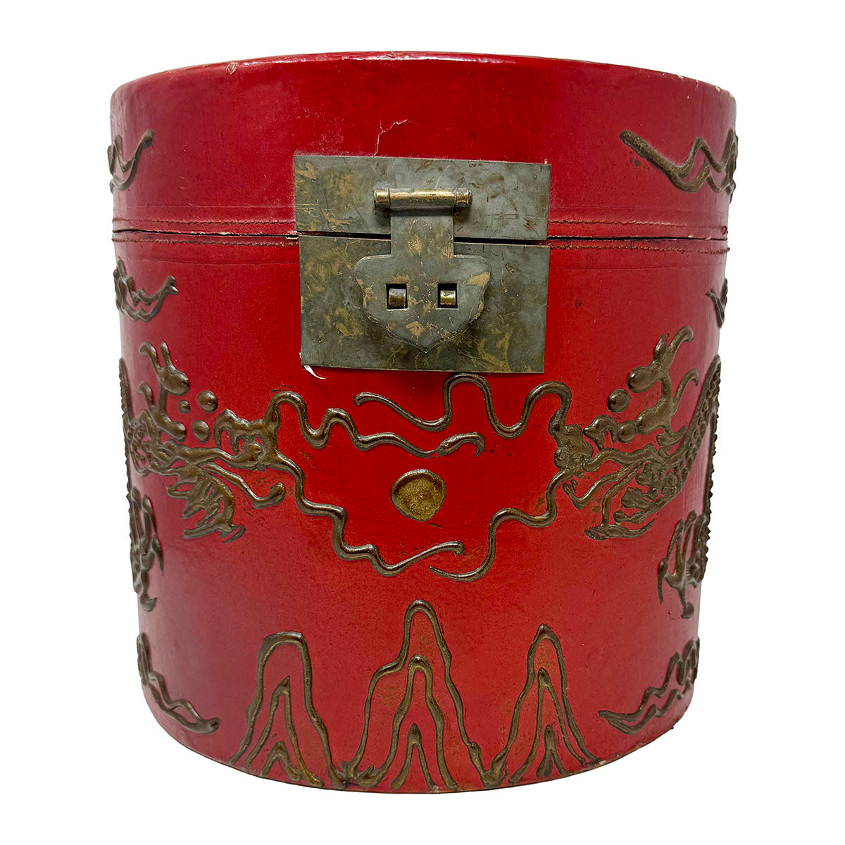 Asian Lacquer Hat Box