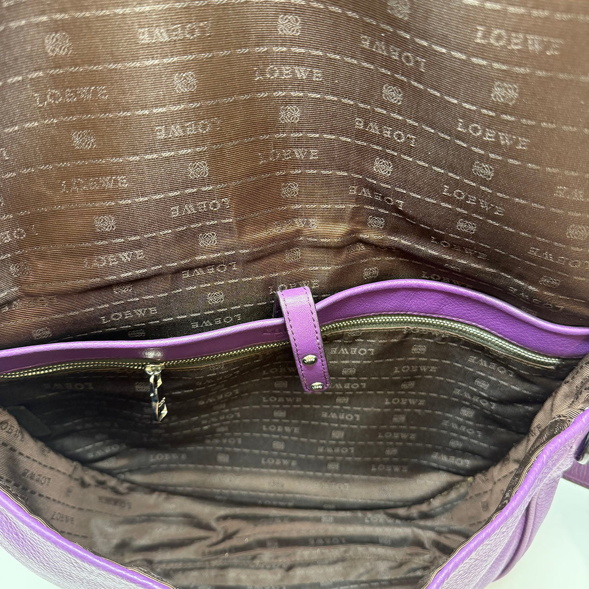 Loewe Heritage Flap Bag