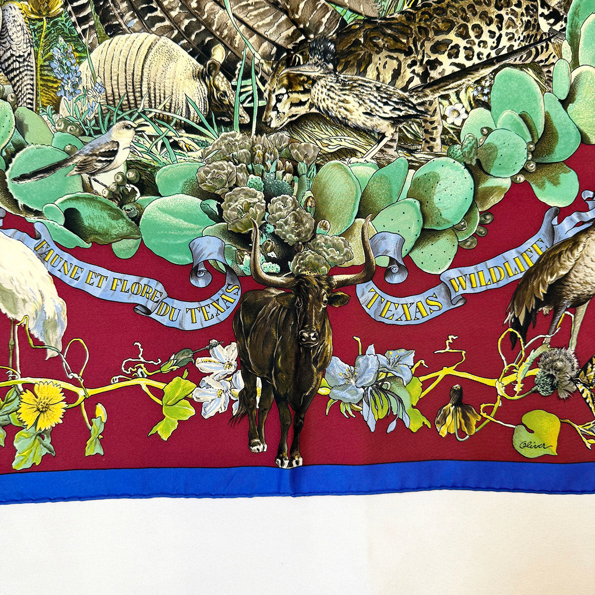 Hermes "Faune et Flore du Texas" Scarf
