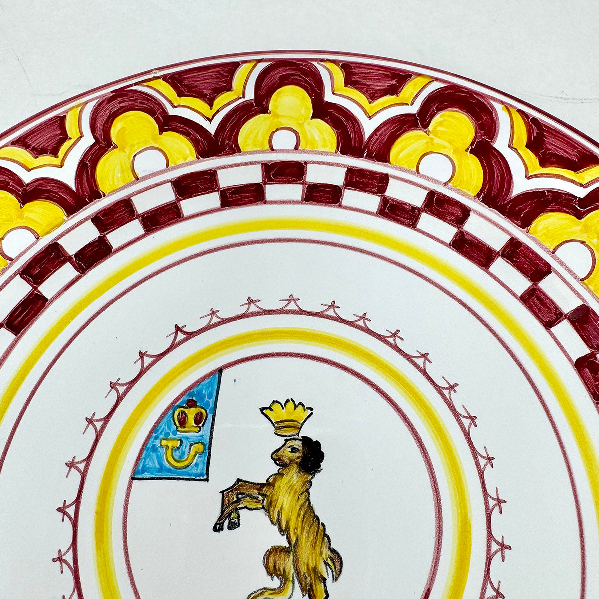 Deruta Hand painted Wall plate