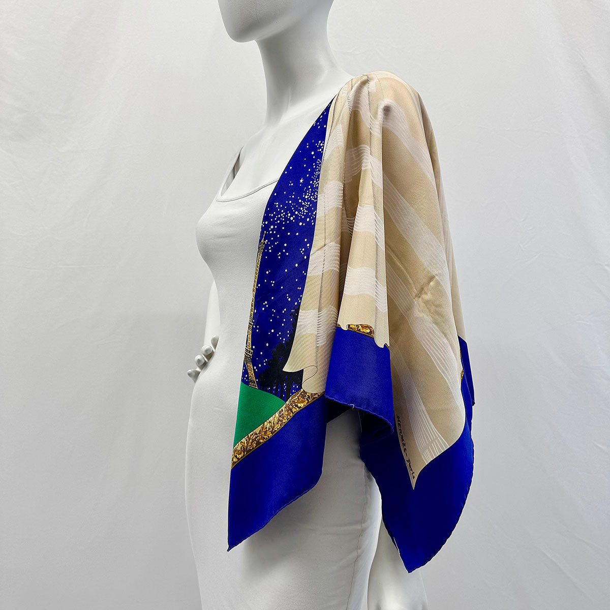 Hermes "Souvenirs de Paris" Scarf