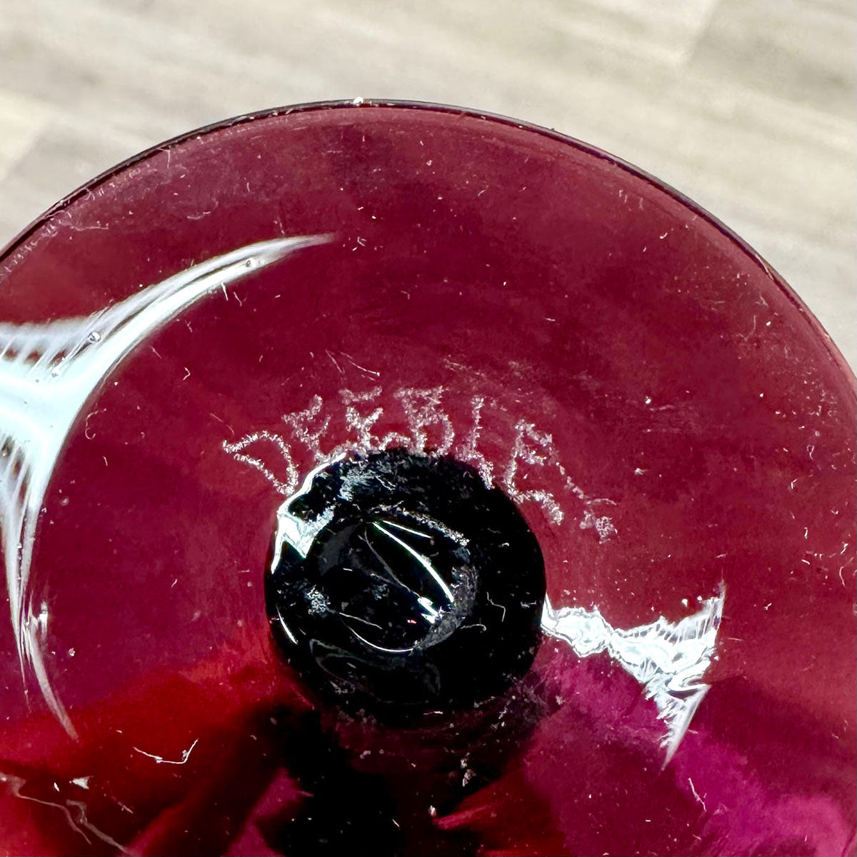 Set of 6 Robert Deeble Signed Goblets