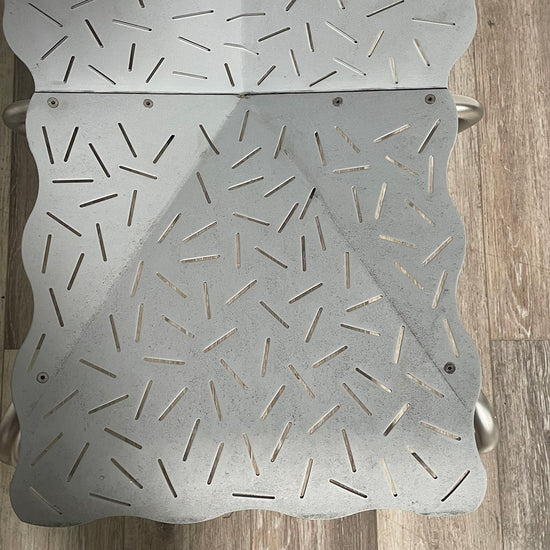 Pair Of Metal Outdoor/Indoor Chairs