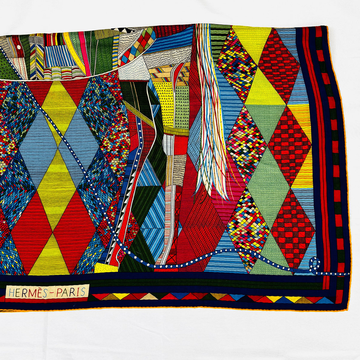 Hermes "Patchwork Horse" Shawl