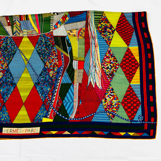 Hermes "Patchwork Horse" Shawl