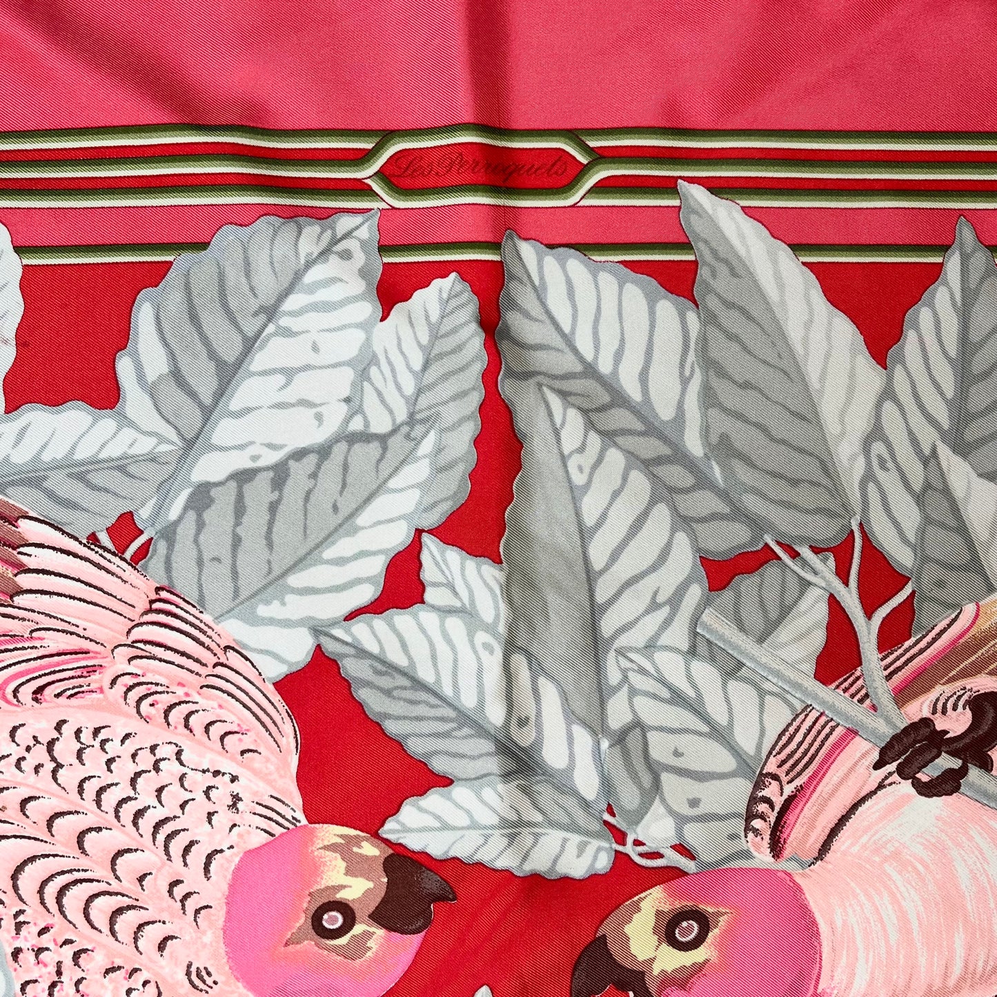 Hermes "Les Perroquets" Scarf