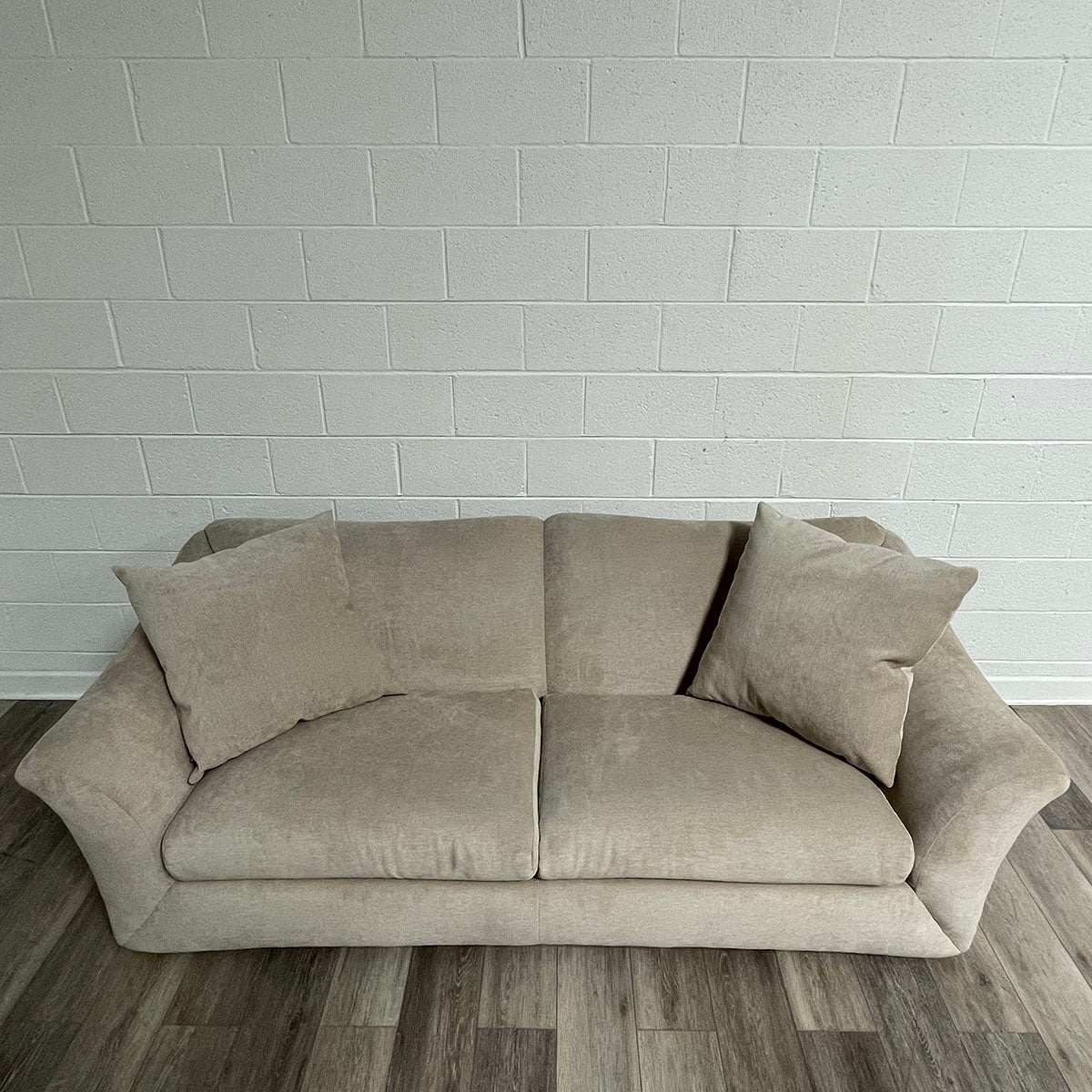 Chenille Sofa ( 2 Available Priced & Sold Individually -Both Located In Glencoe)