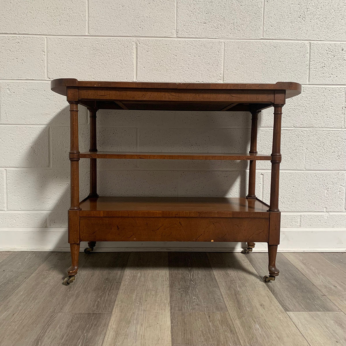 Wooden Bar Cart