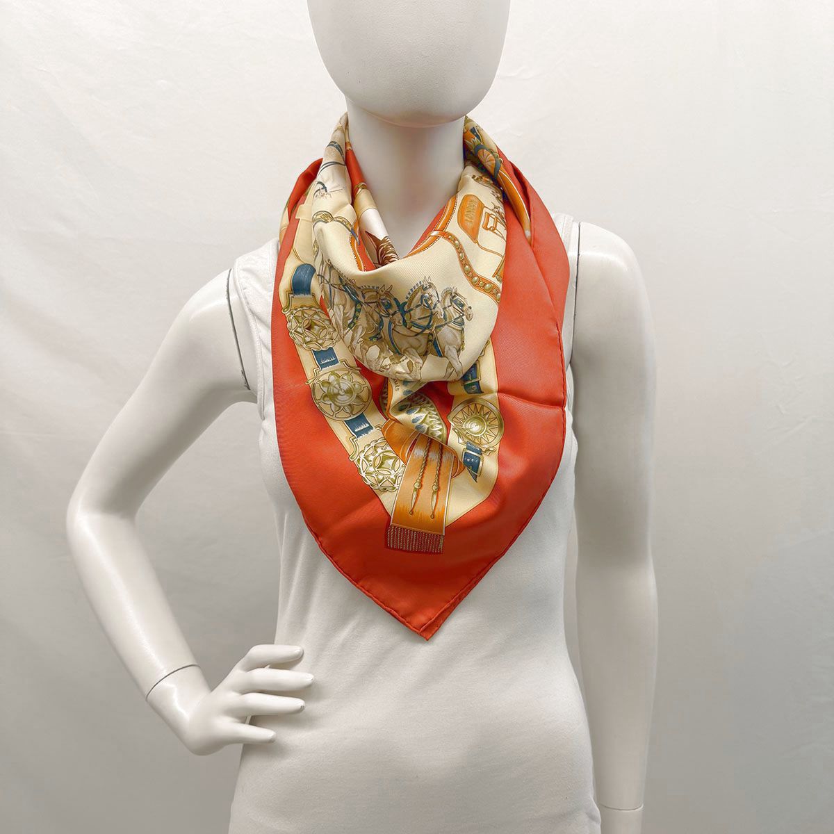 Hermes "Chevaux de Trait" Scarf