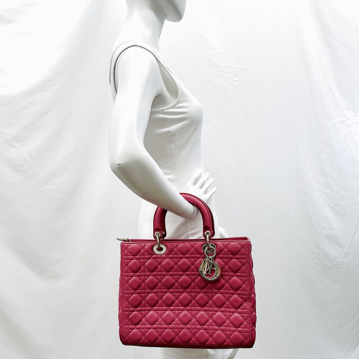 Christian Dior "Lady Dior" Handle Bag