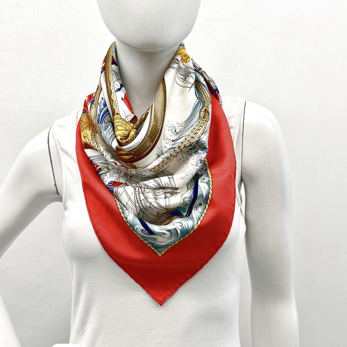 Hermes "Vive le Vent" Scarf