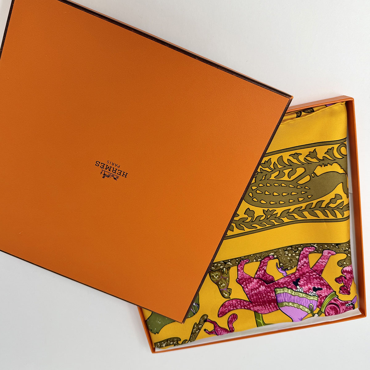 Hermes "Early America" Scarf