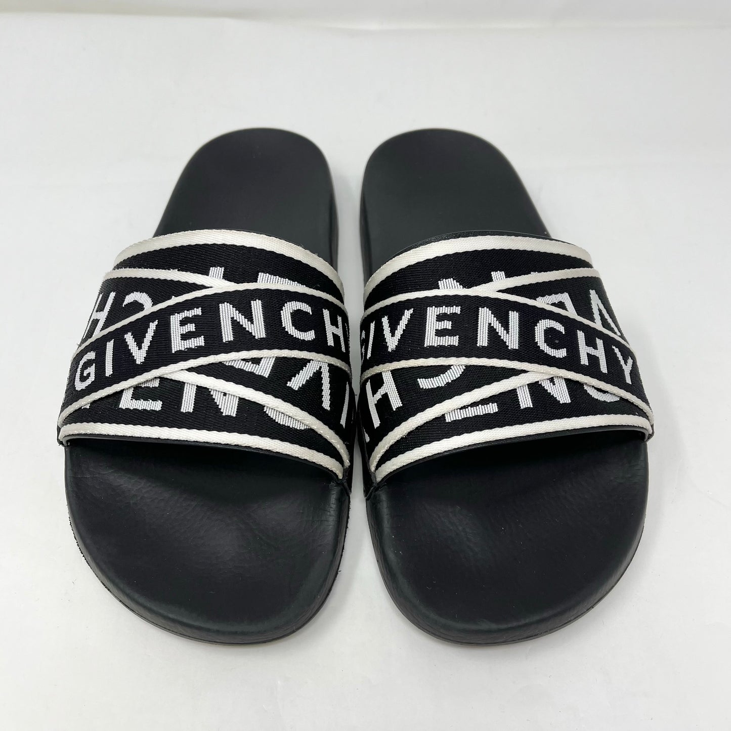 Givenchy Logo Strap Slides