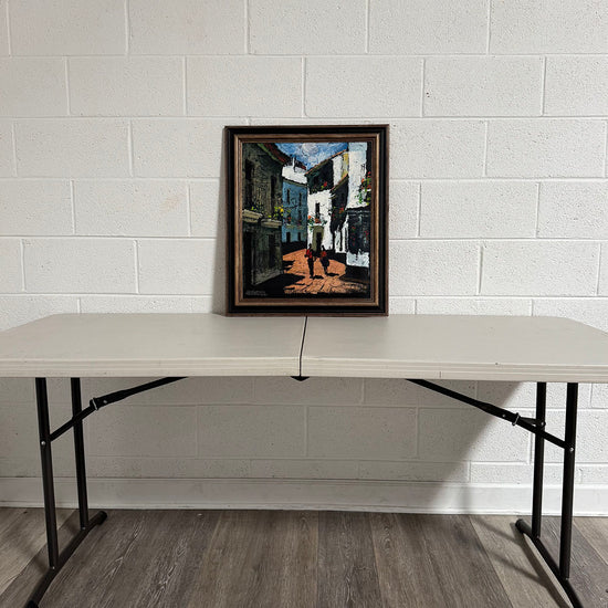 "Spanish Village" Signed and Dated '70