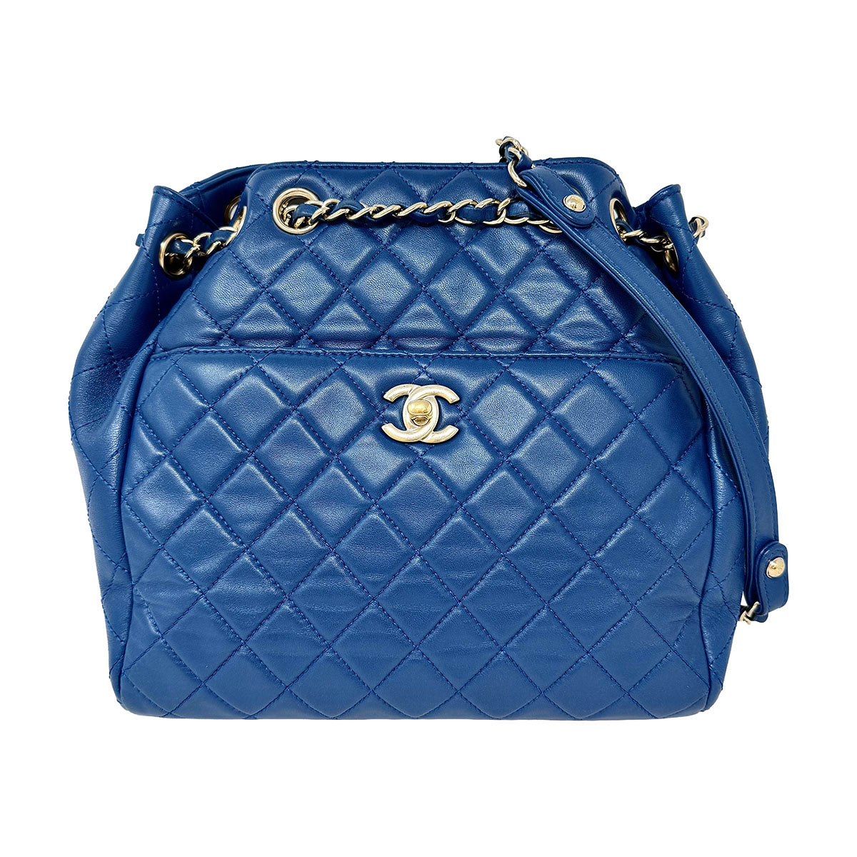 Chanel Drawstring Chain Tote