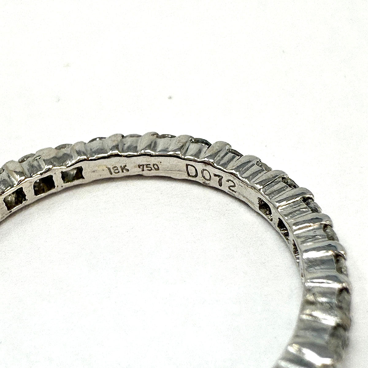 18K White Gold  Diamond Eternity Ring