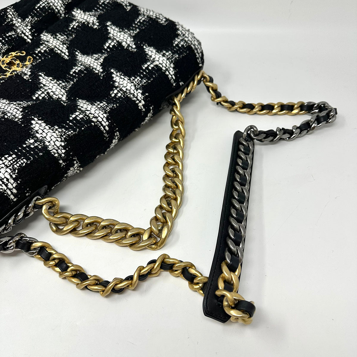 Chanel Maxi 19 Tweed Flap Bag