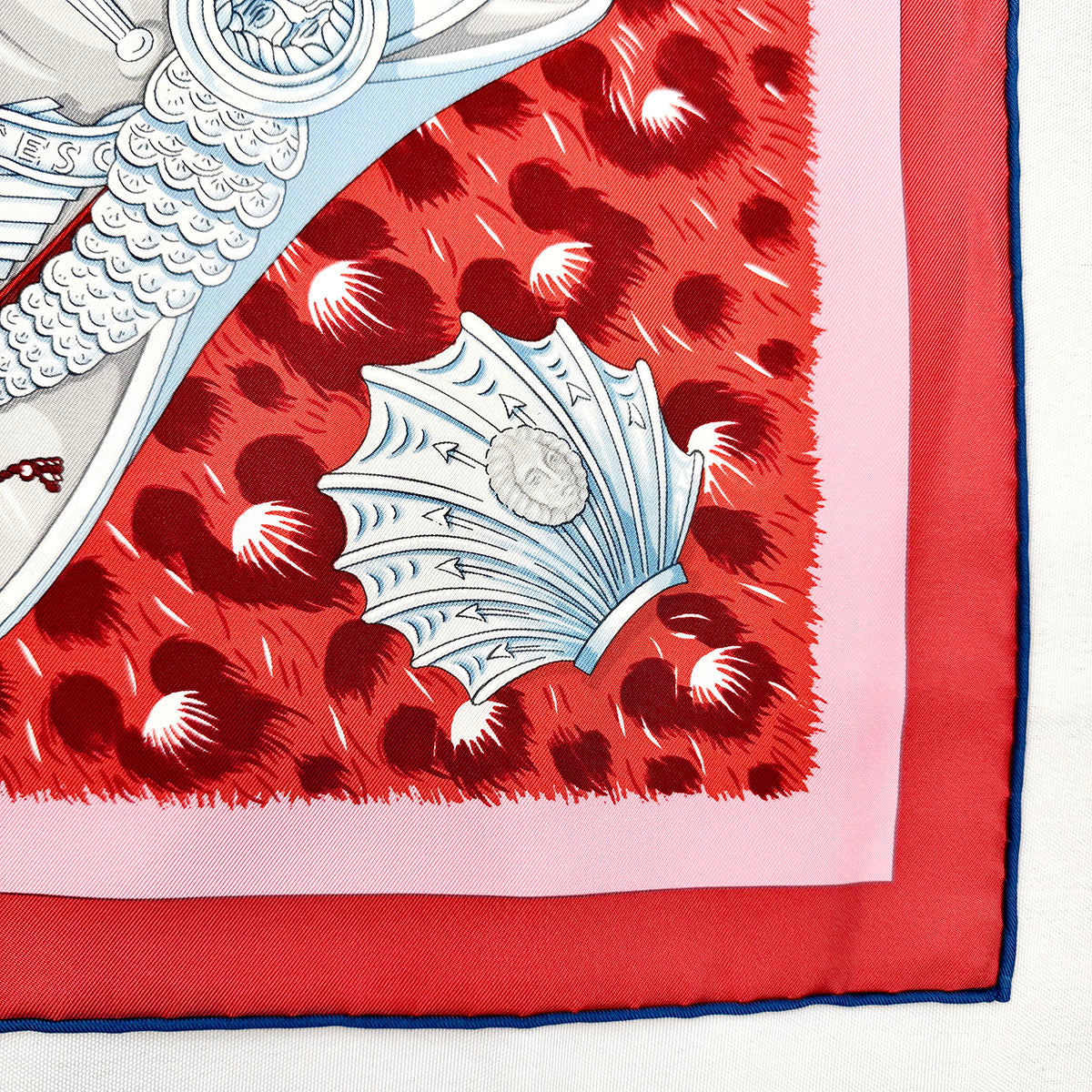 Hermes Patchwork "Plumets du Roy" Scarf