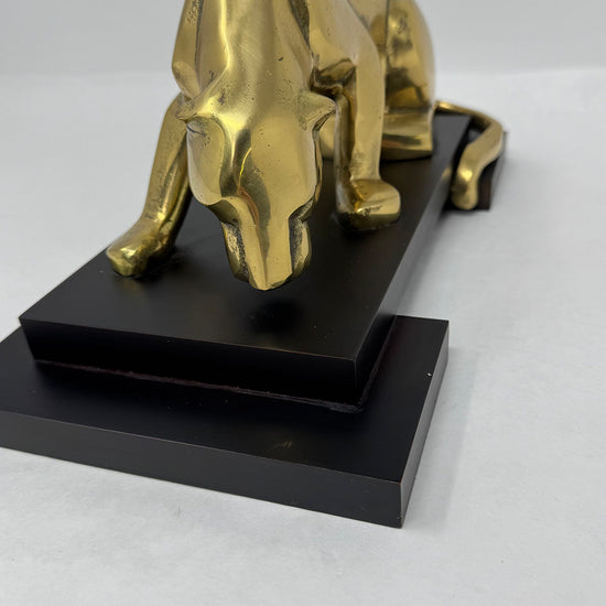 Art Deco Panther Sculpture